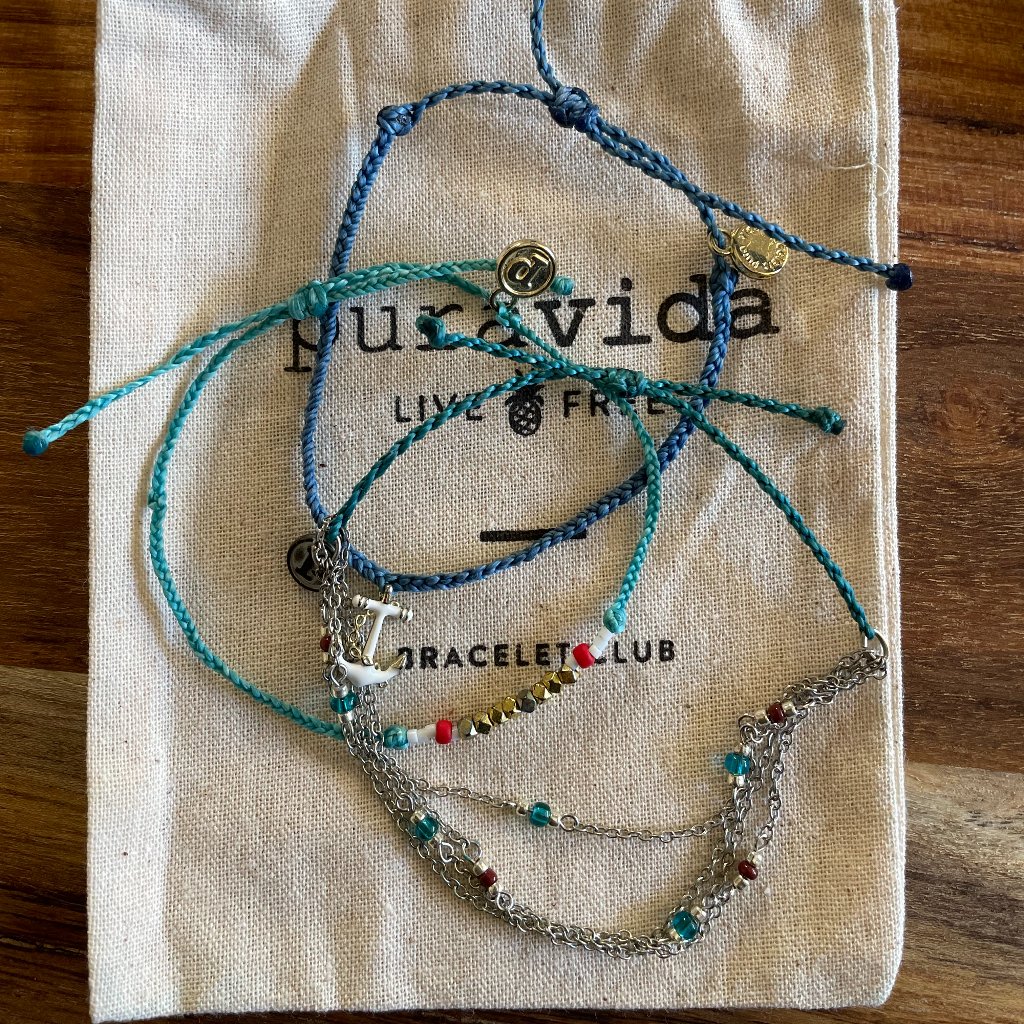 Pura Vida Bracelets - Exclusive Monthly Club Bracelets 10$
